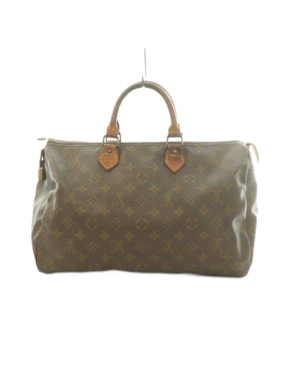 Louis Vuitton Speedy 35 Boston Bag Monogram Pattern Brown